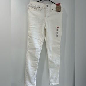 Levi's Women's Cream Skinny Jeans